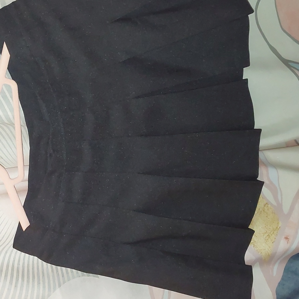 Reebok Pleated Tennis Skirt, Black Vintage 16